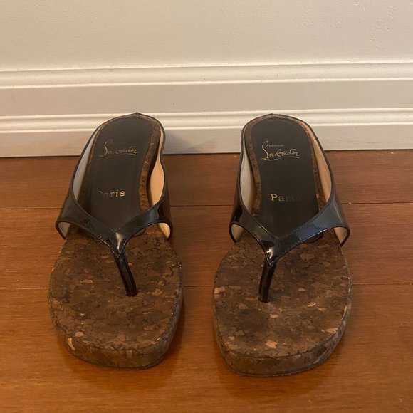 Christian Louboutin Wedge Sandals - Picture 3 of 5